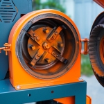 Máy xát nghiền 2 tác dụng TF58 sàng rung